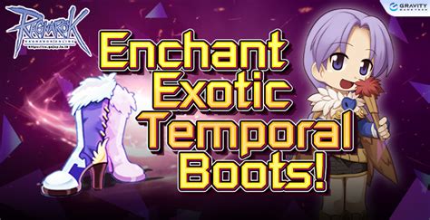 ragnarok temporal boots|Temporal Boots Enchants .